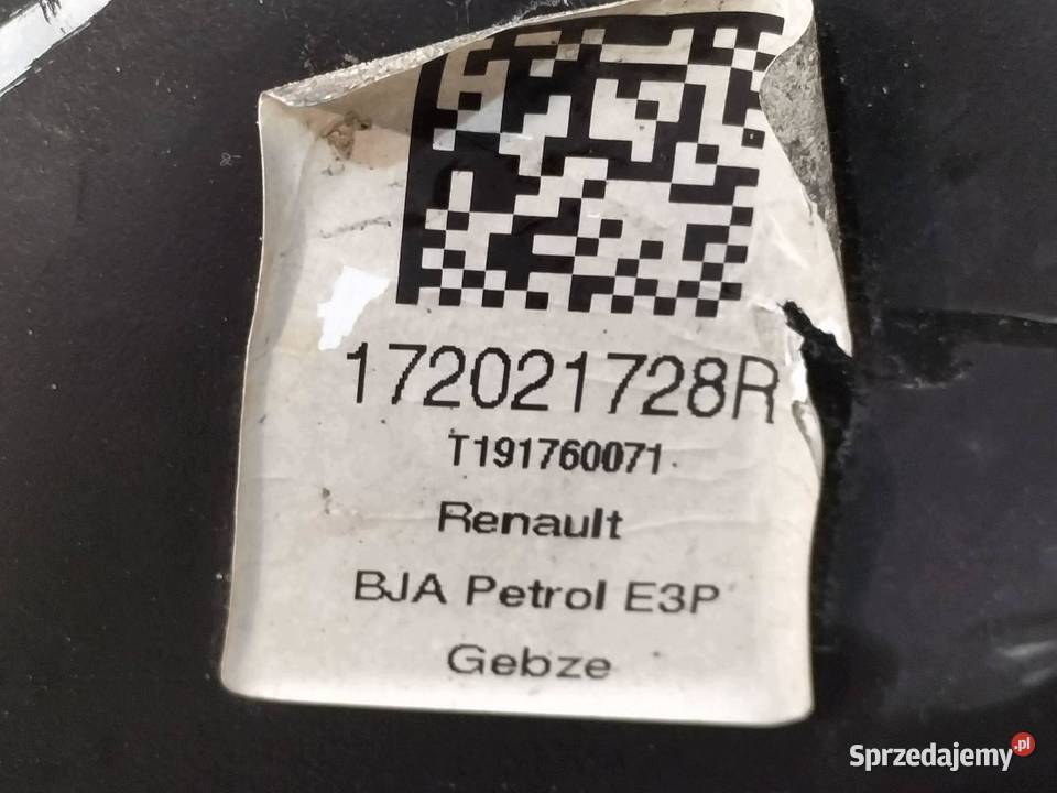 ZBIORNIK PALIWA BAK 13 TCE 172021728R 172037630R Zbiorniki sprzedam