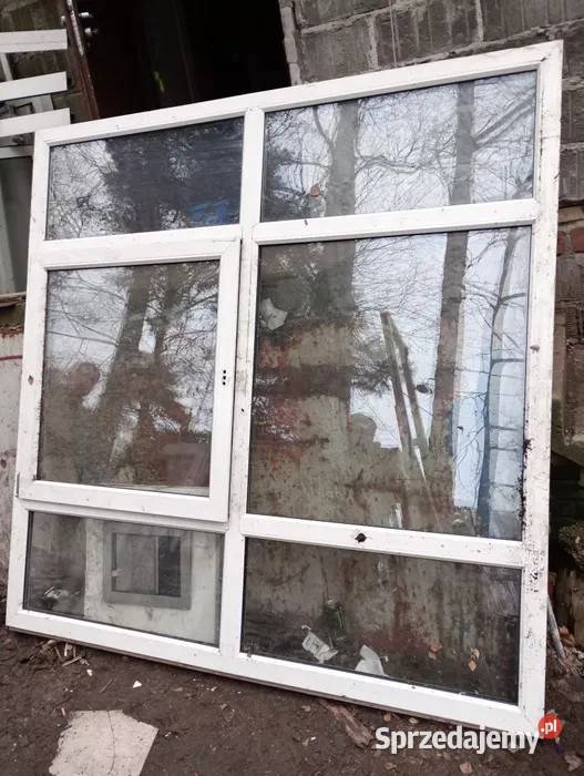 Okno witryna ogród zimowy ok 220 x 220 Budowa Warszawa