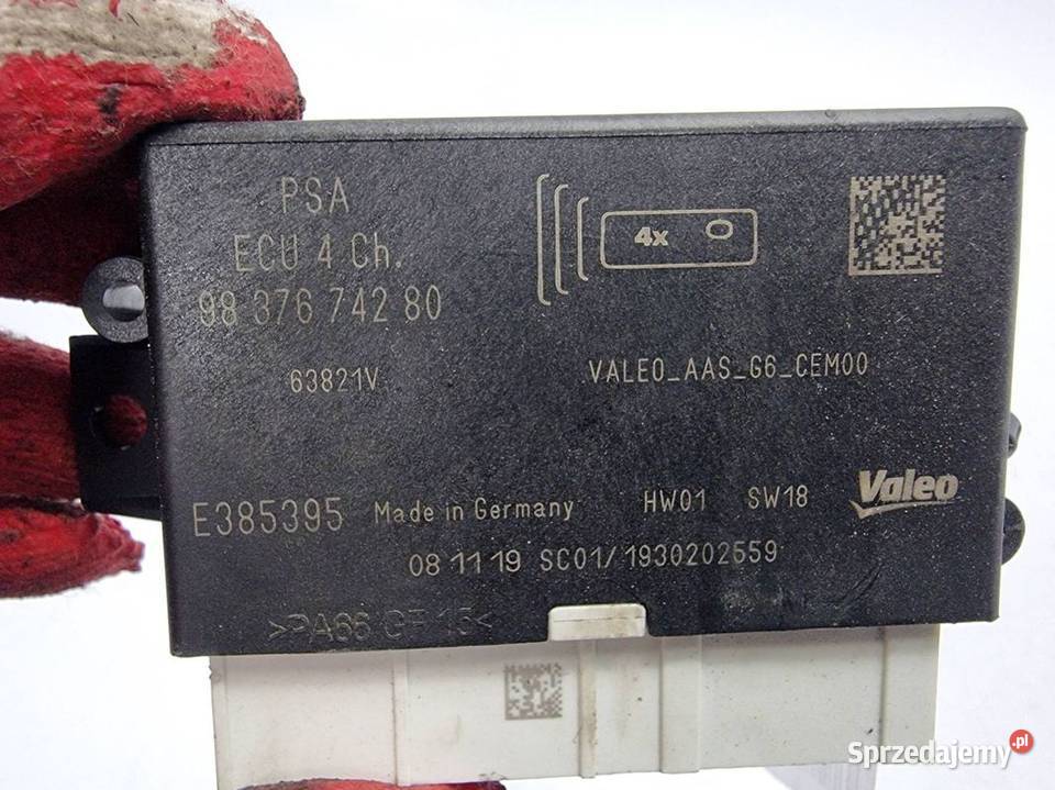 MODUŁ OPEL CORSA F 9837674280 PDC