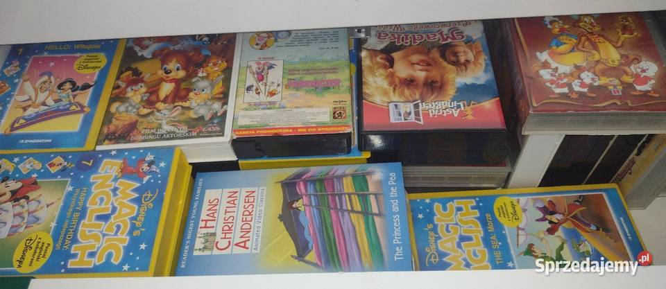 Sprzedam filmy VHS na kasetach seriale filmy mazowieckie
