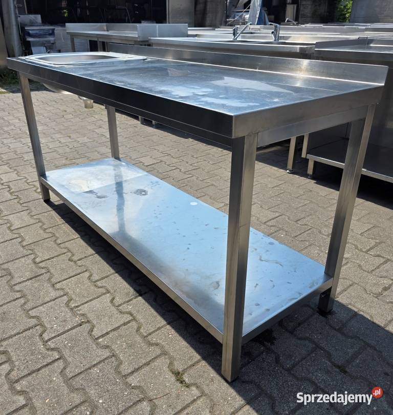 Zlew Gastro 2 komorowy z Półką 1706085 M938 N Nowe Skalmierzyce