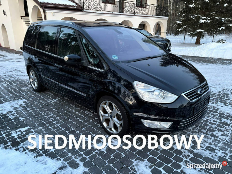 Ford Galaxy 20 TDCI 140 Titanium Xenony Półskóry czujnik deszczu