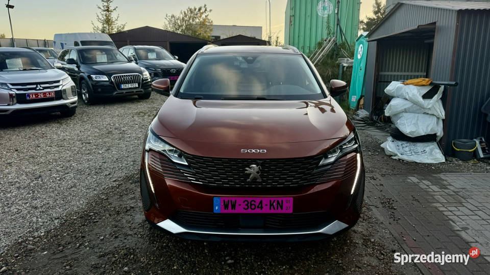 Peugeot 5008 15 hdi automat 7os Full led pół łopatki zmiany biegów Gdańsk