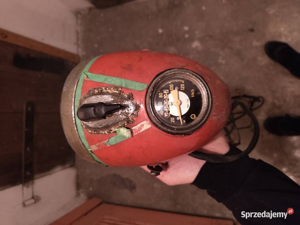 WSK 125 garbuska lampa reflektor przód przedni Lublin