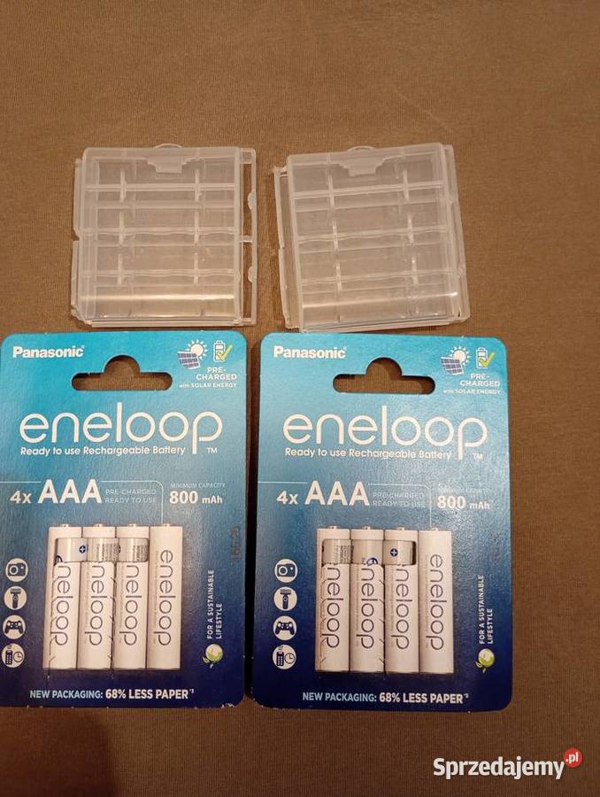 2x Akumulatorki Panasonic Eneloop aaa 800 mAh 8 Warszawa