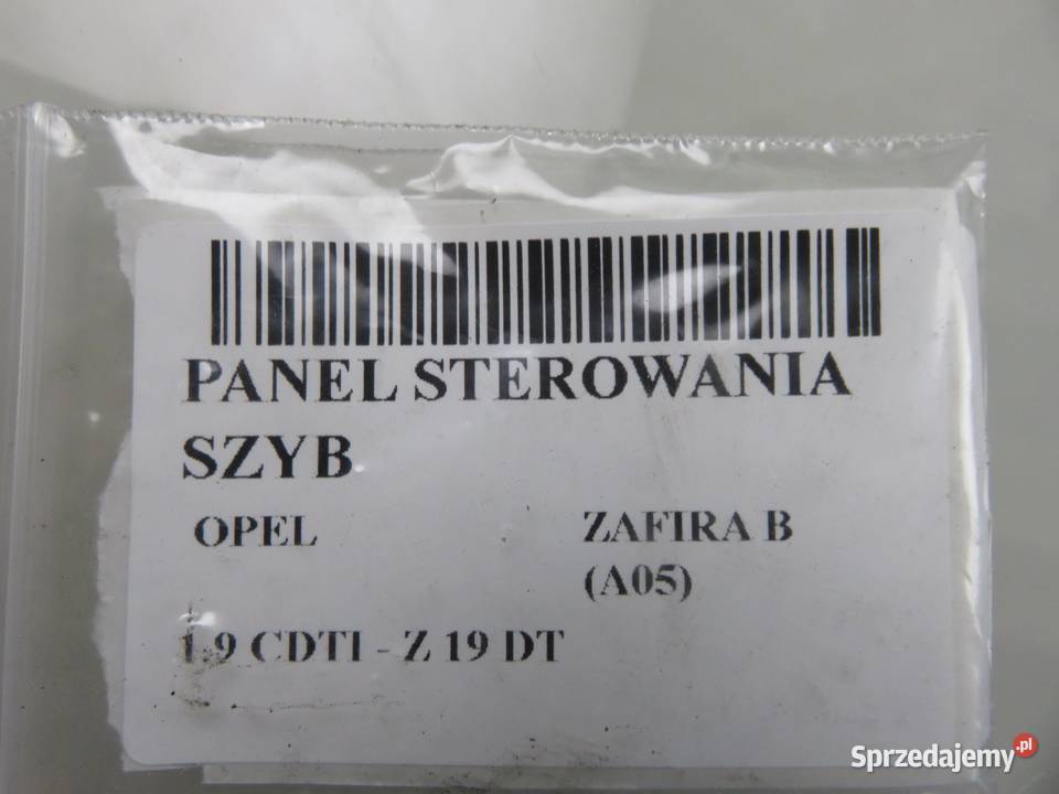 PANEL SZYB OPEL ZAFIRA B A05 13209203BB