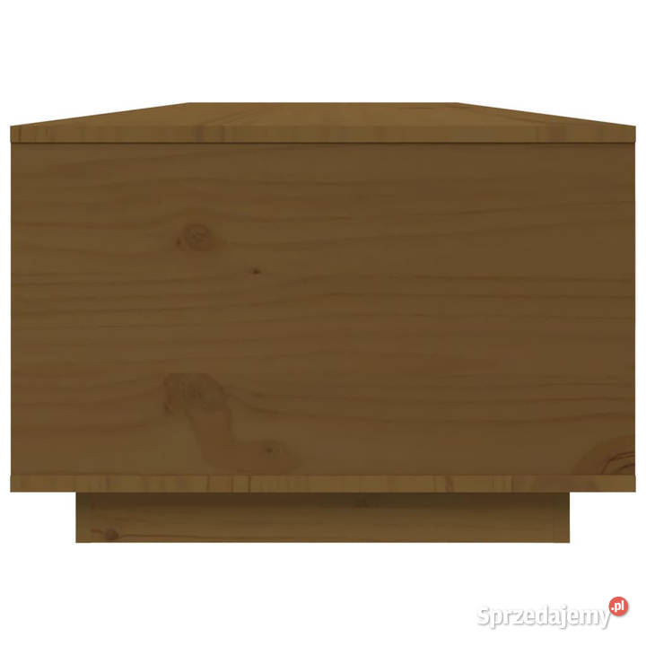 Stolik kawowy miodowy brąz 80x50x355 lite drewno Warszawa