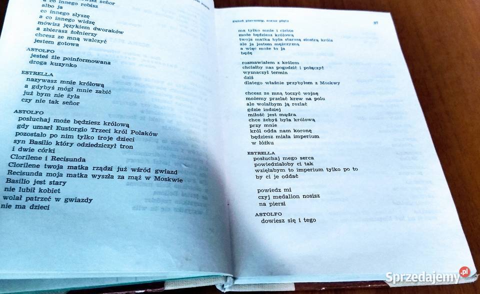 Życie jest snem Pedro Calderón de la Barca PIW