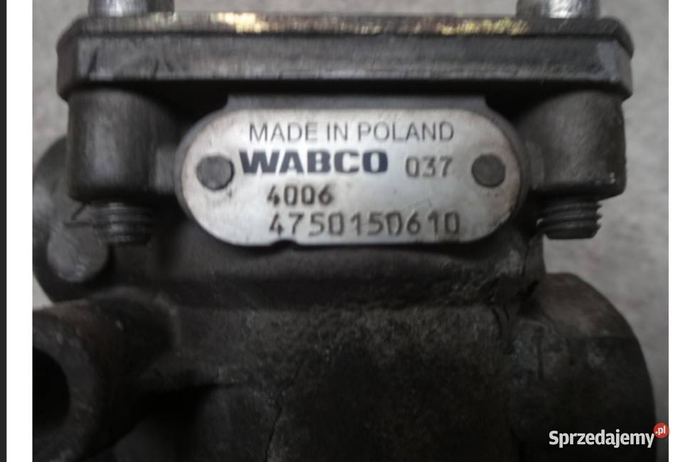 Zawór ogranicznik ciśnienia DAF MAN 4750150610 opolskie Rzędowice