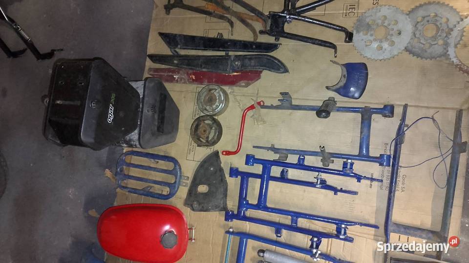 Części motorynka Romet ogar komar jawka 1288km opolskie sprzedam