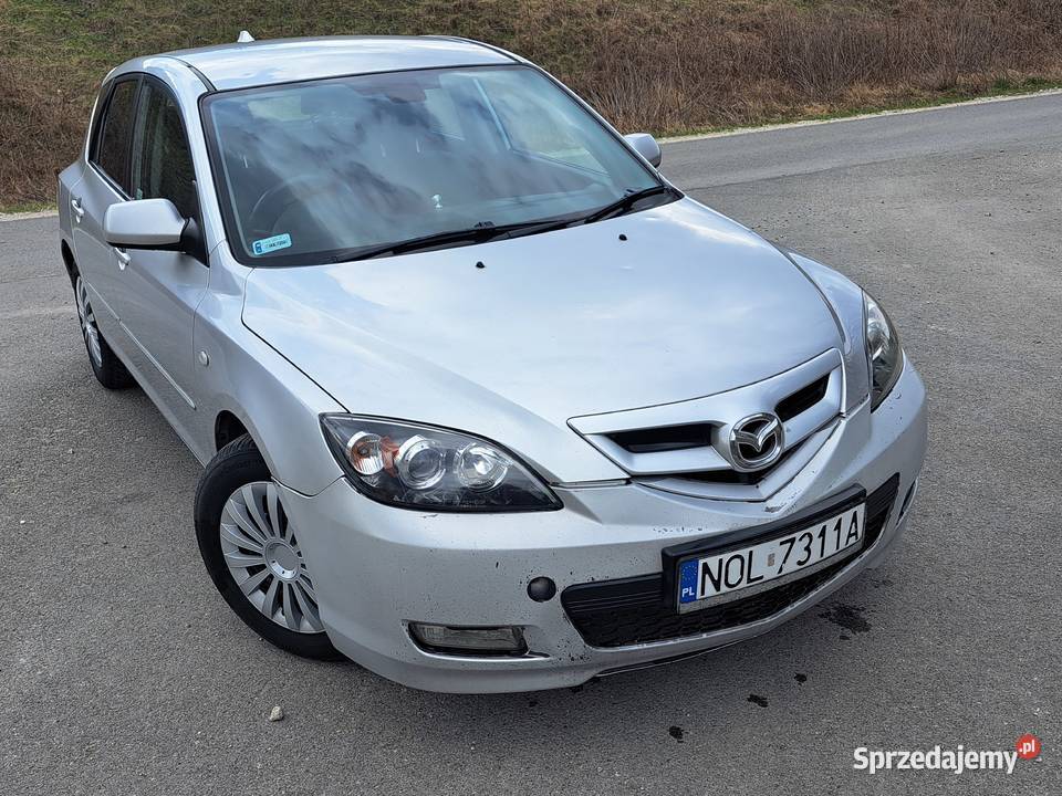 Sprzedam ładną Mazdę 3 16 benzyna 2008r Rok produkcji 2008 mazowieckie Żyrardów sprzedam