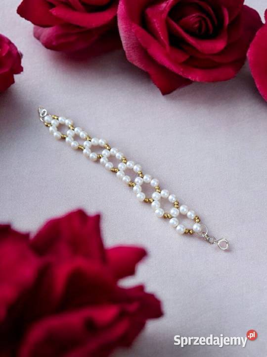 Zestaw naszyjnik z bransoletka z sztucznych podkarpackie Sanok