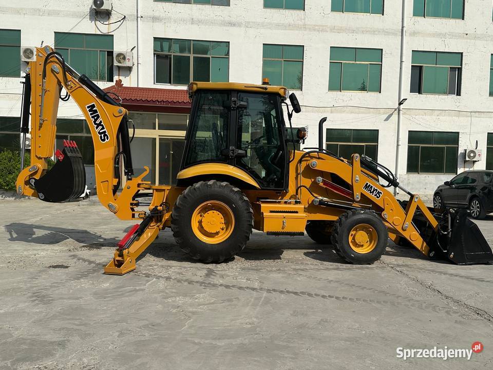 NOWY MAXUS 3CX 127 CUMMINS Koparko Ładowarka zachodniopomorskie Szczecin sprzedam
