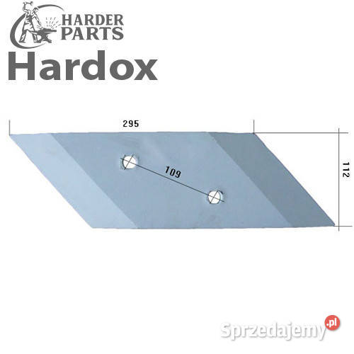 Dłuto 100ha HARDOX 925260210L części do pługa Suwałki