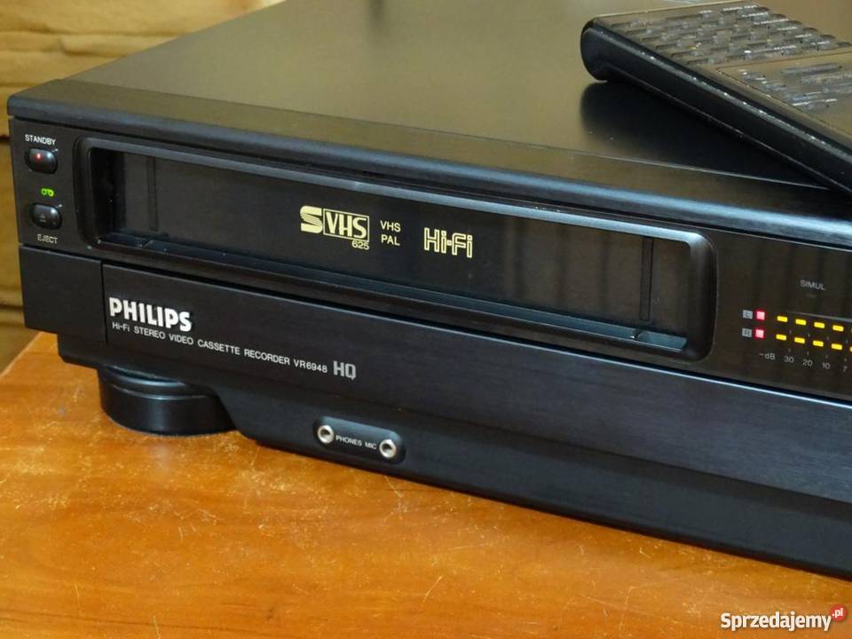 Magnetowid Philips SVHS pilot WYSYŁKA podkarpackie Jasło