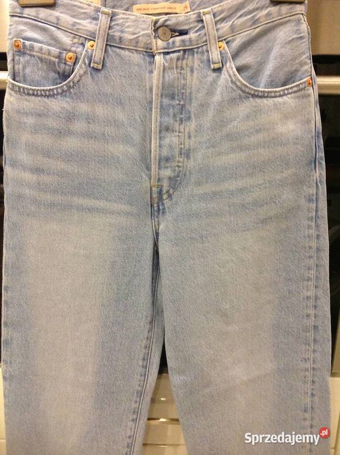 Spodnie Jeans Damskie Levis XS 25 szerokie Nowa Sól