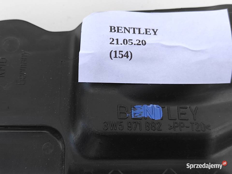 OSŁONA ZAŚLEPKA BENTLEY CONTINENTAL GT II LIFT Nowy Tomyśl