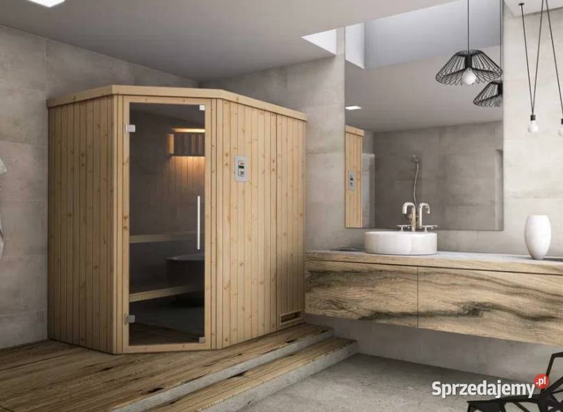 Sauna Narożna Family 2520E W0 6 osobowa Polskie Chojnice