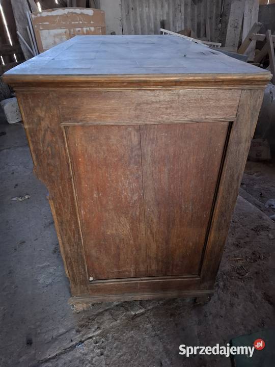 Stół plus komoda do renowacji około 1930 lubelskie Fajsławice sprzedam