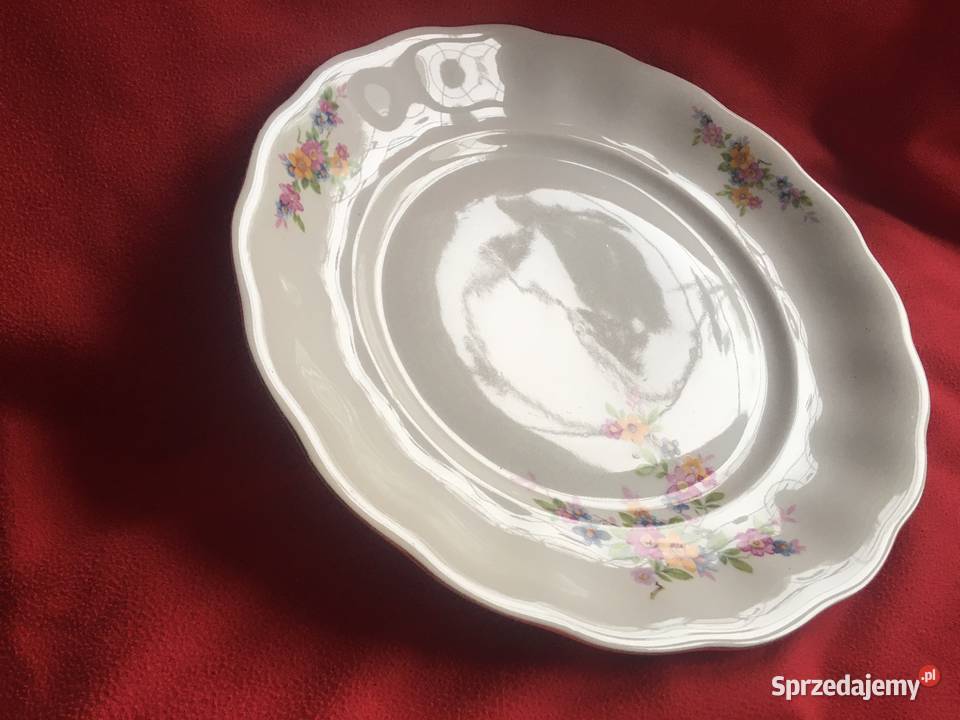 PRL Koenigszelt talerz porcelana duży Kołobrzeg