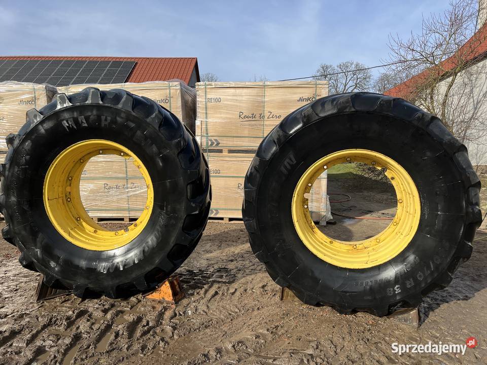 Koła felgi opony John Deere 80070R38 Rolnictwo Myślibórz