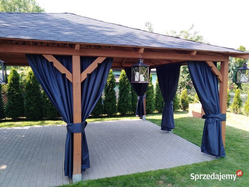 Zasłona Kotara do altany na taras na balkon wielkopolskie Pecna