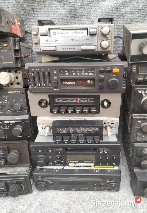 Stare radia samochodowe oldtimer klasyk aktualne Leszno