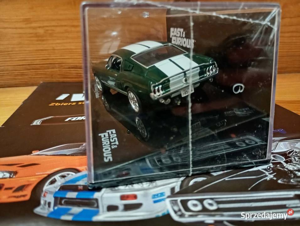 FORD MUSTANG FASTBACK 1967 deagostini 143 szybcy