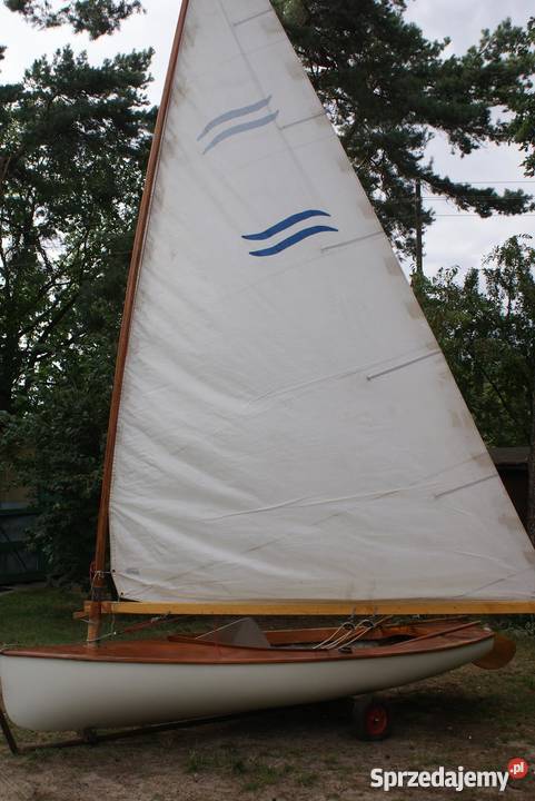 Żaglówka klasy Finn Poznań