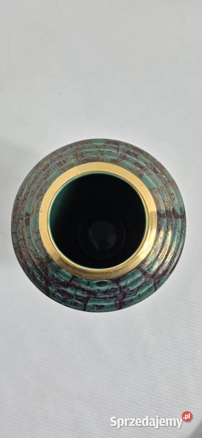 Designerski Wazon Ceramiczny Vintage MidCentury Biłgoraj sprzedam