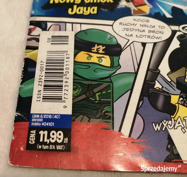 Lego Ninjago 82018 40 Książeczki dzieci czaso Książki dla dzieci Czeladź