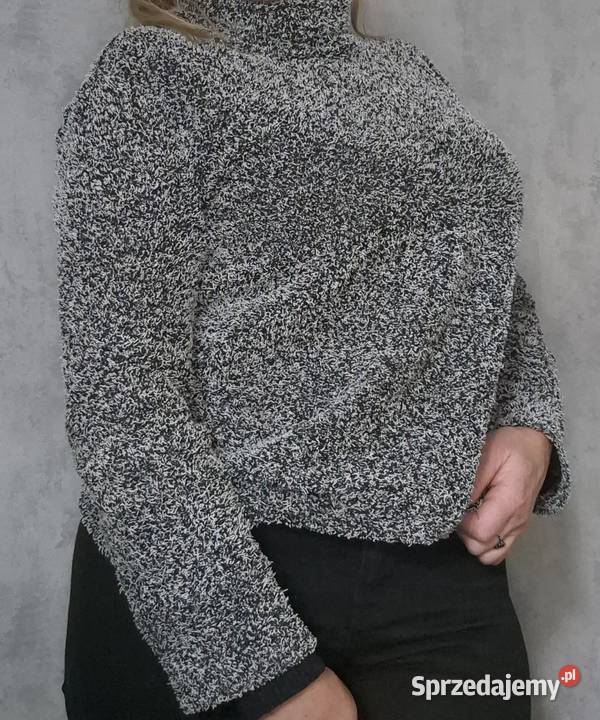 Sweter damski golf szary 40L Łódź