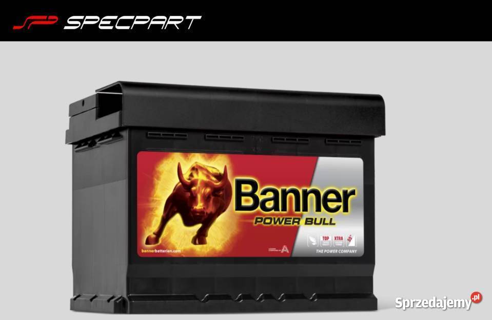 Akumulator Banner Power Bull 60Ah 540A EN PRAWY Mielec sprzedam