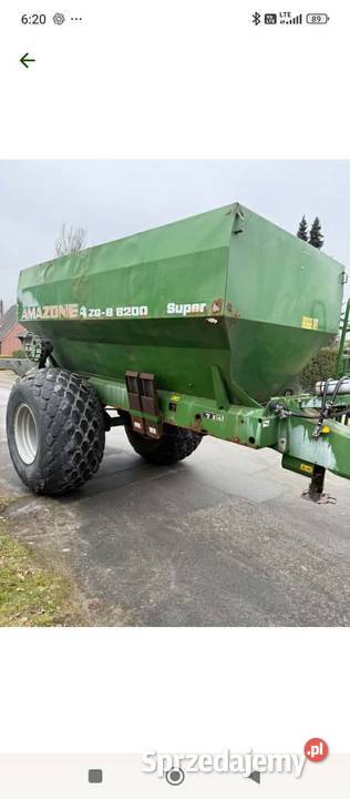 Rozsiewacz wapna amazone zgb 8200 2005 Brodnica