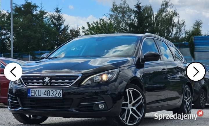 Peugeot 308 130 benzyna 2018r przebieg Kutno sprzedam