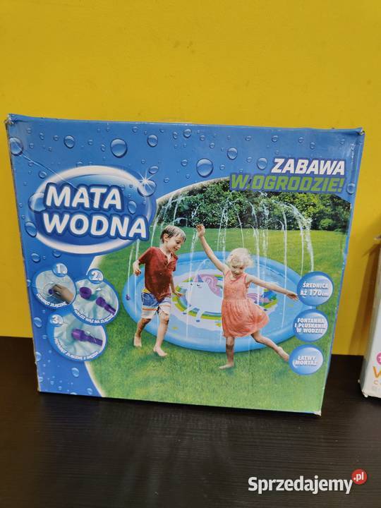 Zestaw mata wodna rękawki do pływania nowe Mszczonów