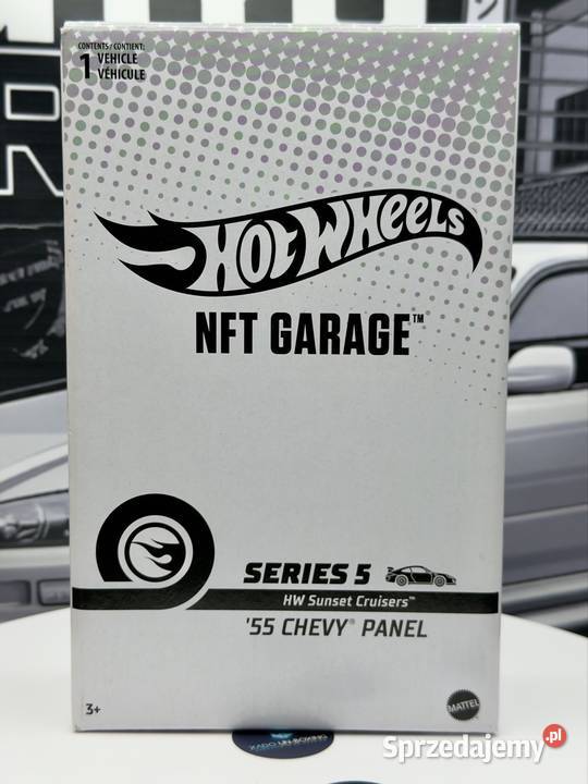 Hot Wheels NFT 55 Chevy Panel BOX 24 Wrocław