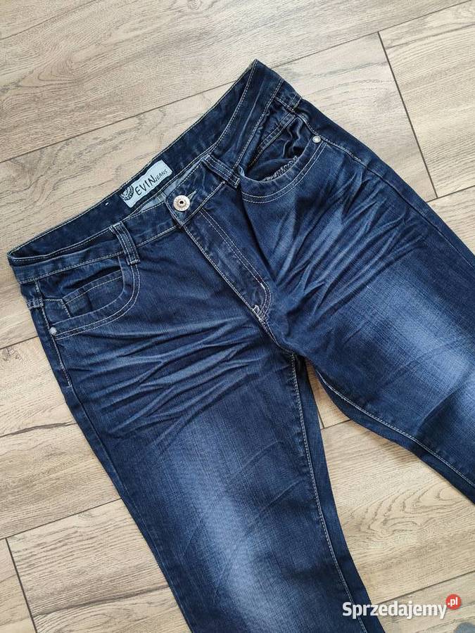 Męskie spodnie dzinsowe Jasło