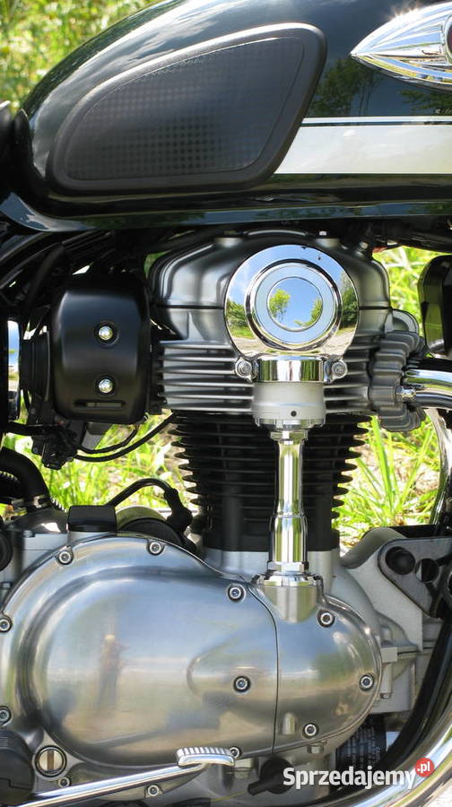 Kawasaki W800 2020 ABS 8800 przebiegu zimowa łańcuch wielkopolskie Raszków