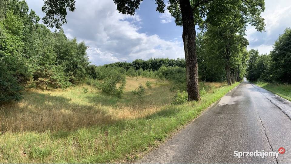Działka budowlana na wzniesieniu asfalcie Dębczyno