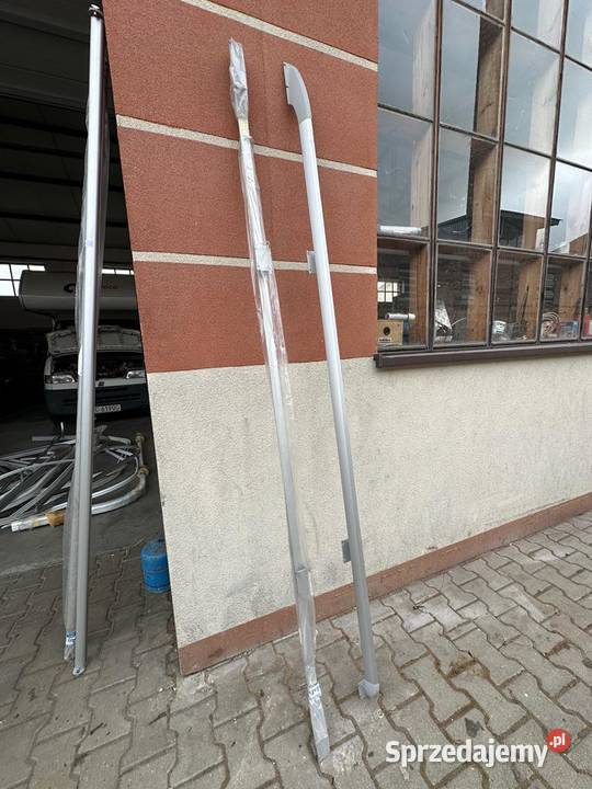 RELINGI WZDÓŁŻNE DO PRZYCZEPY KEMPINGOWEJKAMPERA Grzebowilk