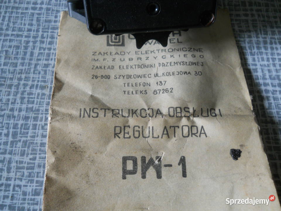 Regulator pracy wycieraczek Fiata 125 FSO Fiat Układ elektryczny Biecz