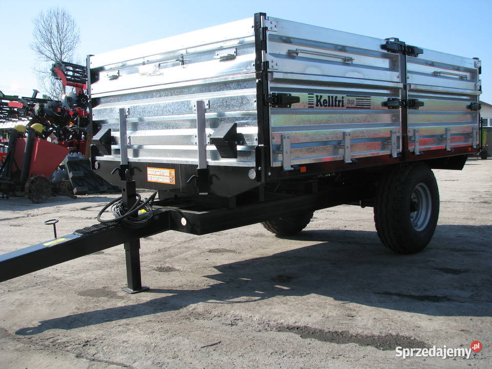 NOWA Przyczepa rolnicza ocynk 5ton Typ 23TV50 Przyczepy rolnicze Opoczno