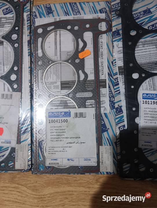 Uszczelka pod głowicą ajusa różne Gliwice