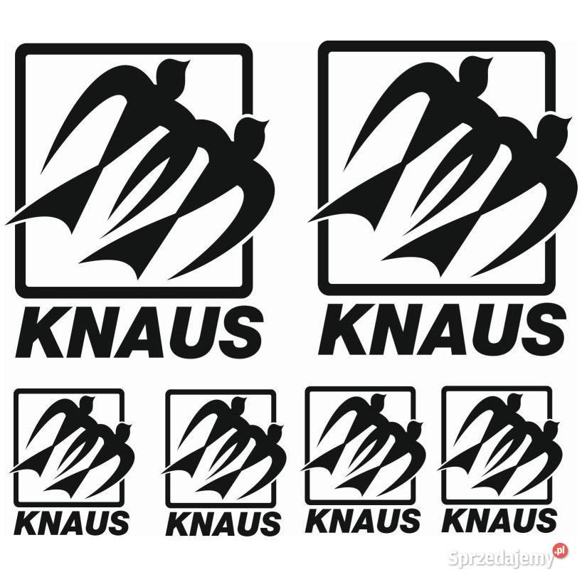 KNAUS Naklejki na kampera przyczepę Emblematy Mierzęcice sprzedam