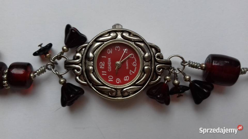 NOWY zegarek bransoletka rękodzieło Ozdoby mazowieckie