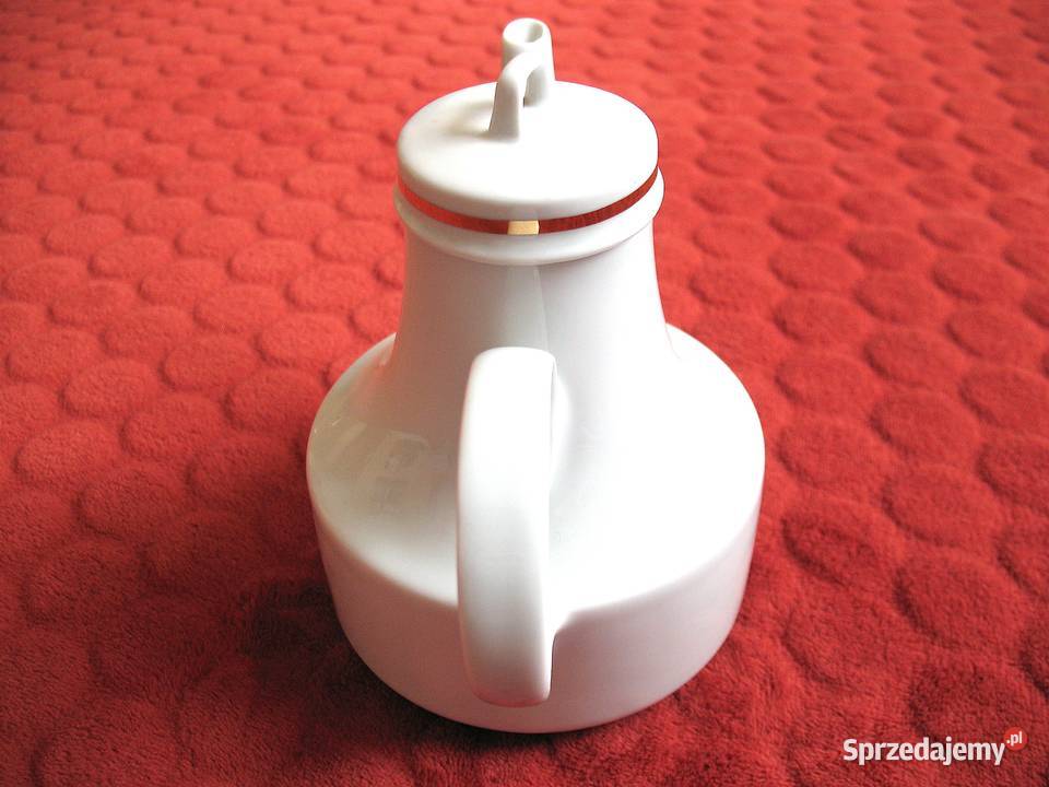 Dzbanek do kawy herbaty porcelana NRD lata 70te mazowieckie