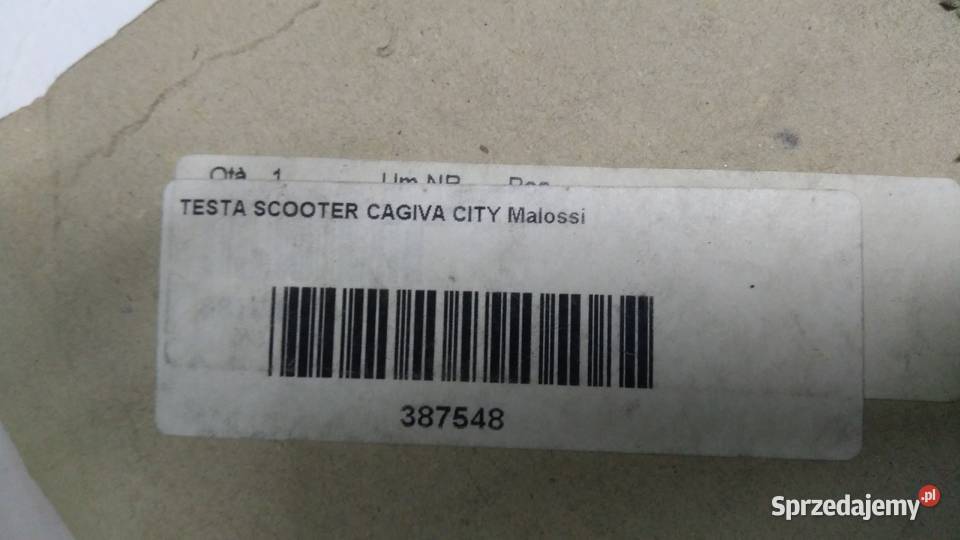 Głowica cylindra Malossi Sport 70CC Cagiva City Bielsk Podlaski