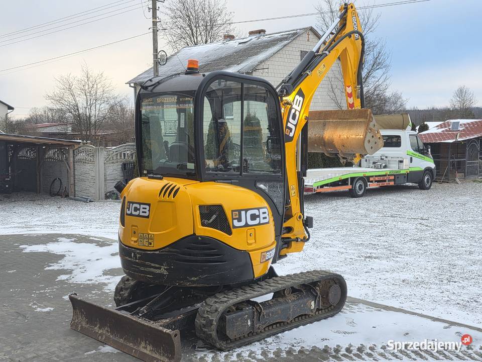 JCB 8026 mini koparka 4 łyżki szybkozłącze 1 wł Bieliny