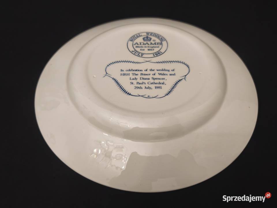 Talerz angielski Adams Chełm